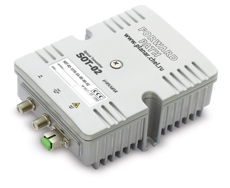 Передатчик оптический ПЛАНАР SOT-02 модель 1310-SA-05-00-01