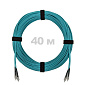 Патч-корд оптический FC/UPC-FC/UPC MM (OM3) 2mm duplex LSZH,  40 м.