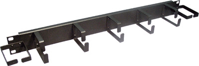 Органайзер 19" 1U 5 колец + 2 боковых TWT-ORG1U-5V2H