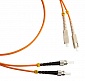 Патч-корд оптический TWT SC-ST, duplex, 50/125, 1m TWT-2SC-2ST/1-M50