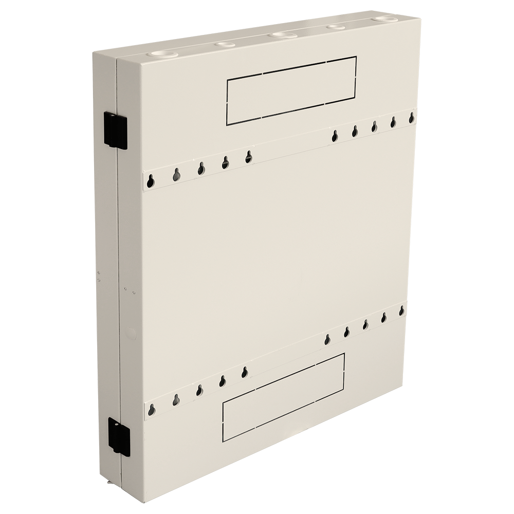 Шкаф настенный вертикальный, 2U 643x1083, серый__