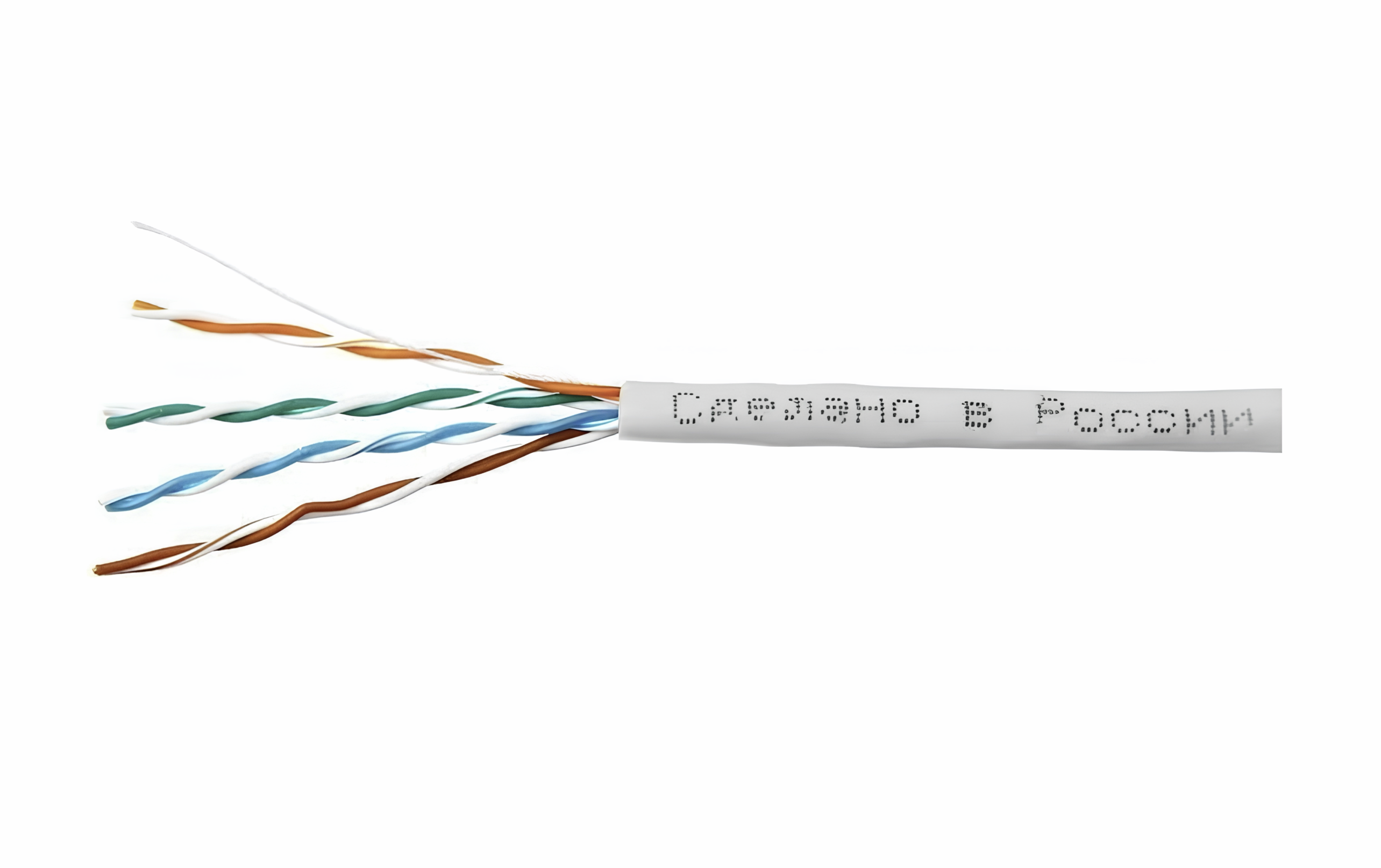 Кабель 1693261 витая пара 5е SkyNet Standard UTP 4x2x0.5 Cu внутренний нг(A)-LSLTx серый сертиф 305 м