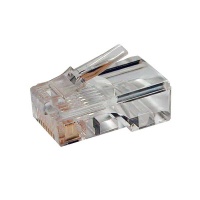 Разъём-коннектор RJ-45 (8p8c) категория 5е, универсальный (Hyperline)