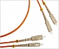 Патч-корд оптический TWT, PVC, дуплексный, SC/UPC-SC/UPC, SM OS2, 5.0 м