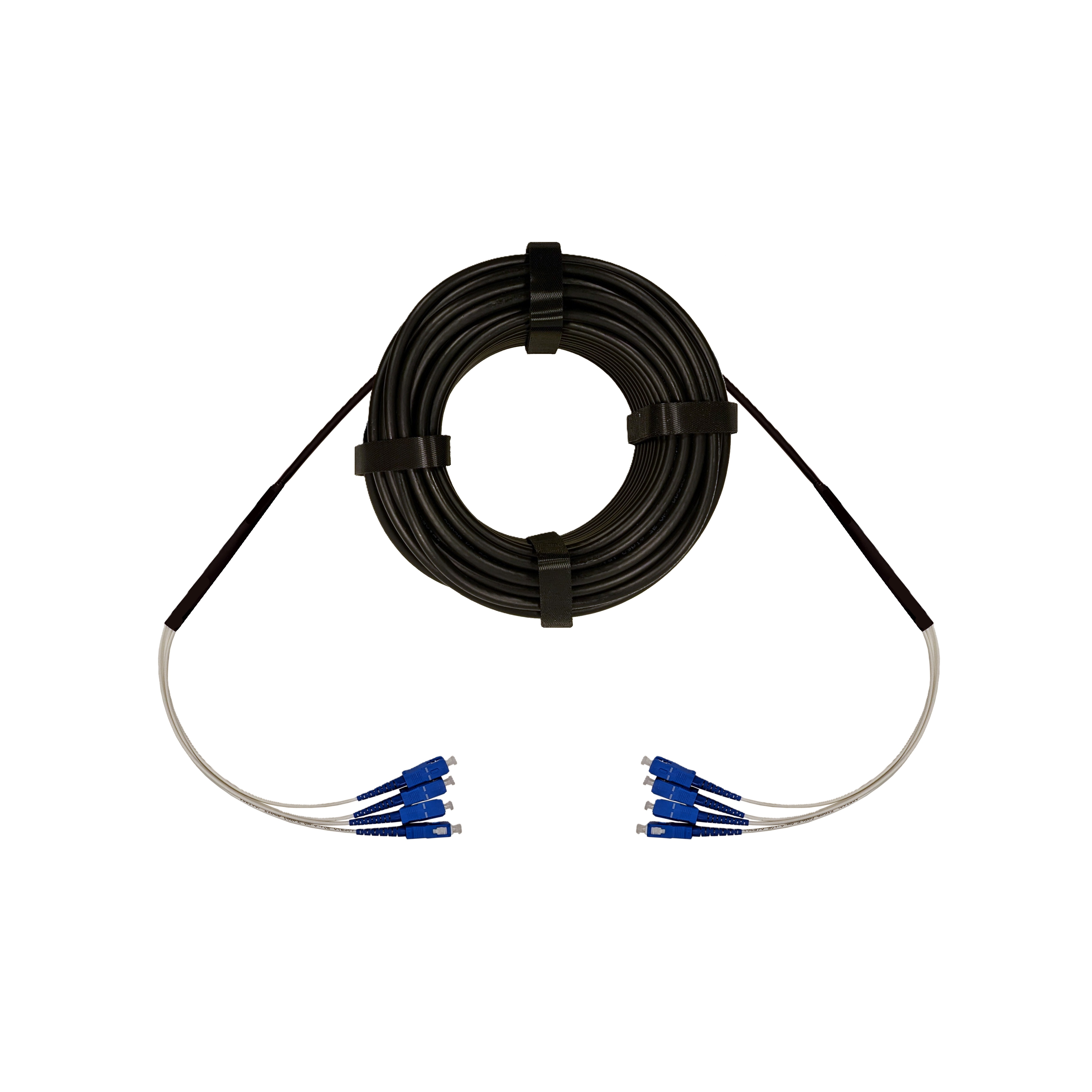 Кабельная сборка 4 волокна G.652D SM SC/UPC-SC/UPC 30 м