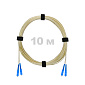 Патч-корд оптический SC/UPC-SC/UPC SM (G657.A1) 2mm DX LSZH 10 м