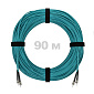 Патч-корд оптический ST/PC-ST/PC MM (OM3) 2mm duplex LSZH,  90 м.