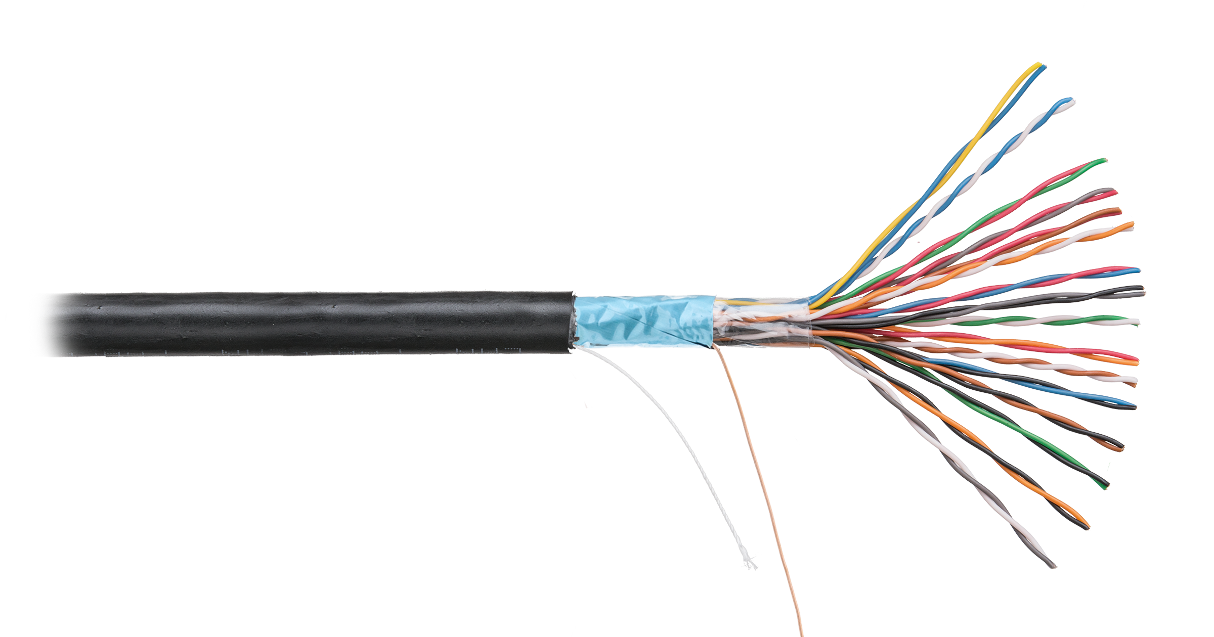 Кабель F/UTP 16 пар, Кат.5, медный, внешний, PE -40, 305м