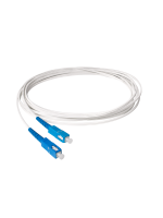 Патч-корд оптический FTTH, диэлектрик FRP, G.657, LSZH, 2x SC/UPC, белый 10 м