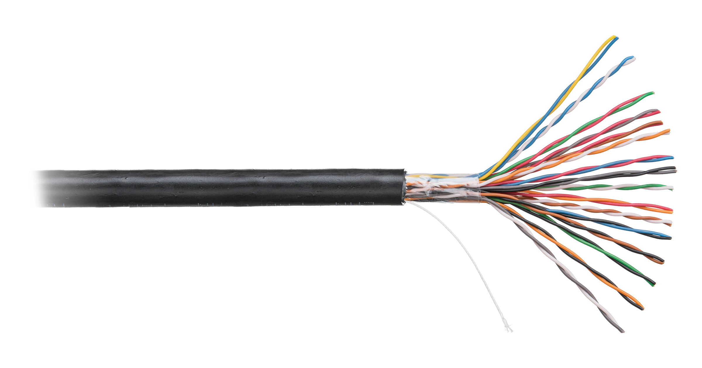 Кабель U/UTP 16 пар, Кат.5, медный, внешний, PE -40, 305м