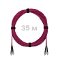 Патч-корд оптический FC/UPC-FC/UPC MM (OM4) 3mm duplex LSZH,  35 м.