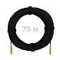 Патч-корд оптический FTTH комбинированный, диэлектрик FRP, G.657 LSZH 2SC/APC, черный 75 м