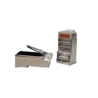 Разъём RJ-45 (8p8c) экранированный, Кат 5е, универсальный (Hyperline)