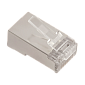 Коннектор RJ45 тип EZ, 8P8C, STP, Cat.5e, универсальный, покрытие 50 микрон,100 шт.