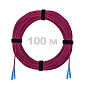 Патч-корд оптический SC/UPC-SC/UPC MM (OM4) 3mm duplex LSZH,  100 м.