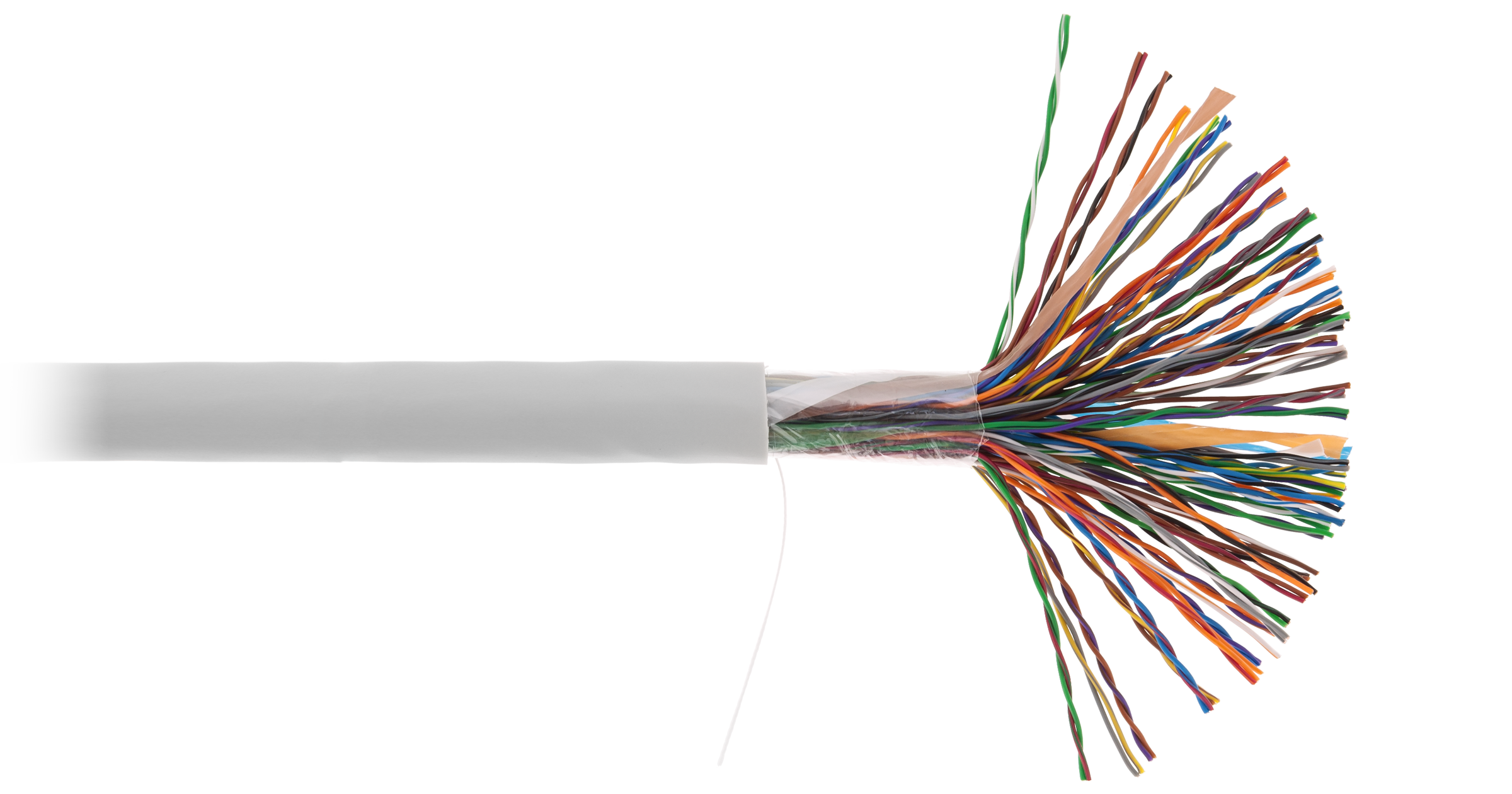 Кабель U/UTP 50 пар, Кат.5, медный, внутренний, PVC, 305м__