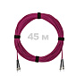 Патч-корд оптический армированный бронированный ST/PC-ST/PC MM (OM4) Duplex 2.0mm LSZH, 45 м.