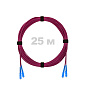 Патч-корд оптический SC/UPC-SC/UPC MM (OM4) 3mm duplex LSZH,  25 м.