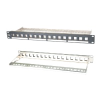 Наборная patch panel 19”, 1U на 24 порта UTP, Eurolan