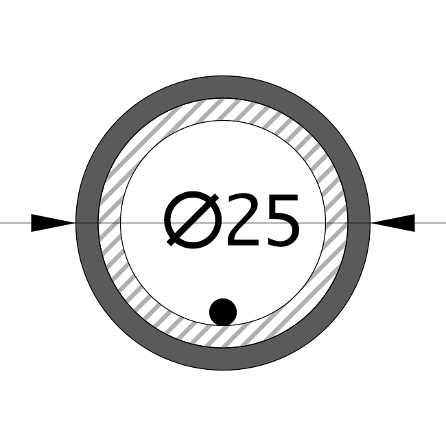 Металлорукав Р3-ПР-ЦХ-25 с/з (50м/уп) 