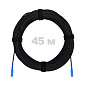 Патч-корд оптический FTTH комбинированный, диэлектрик FRP, G.657 LSZH 2SC/UPC, черный 45 м