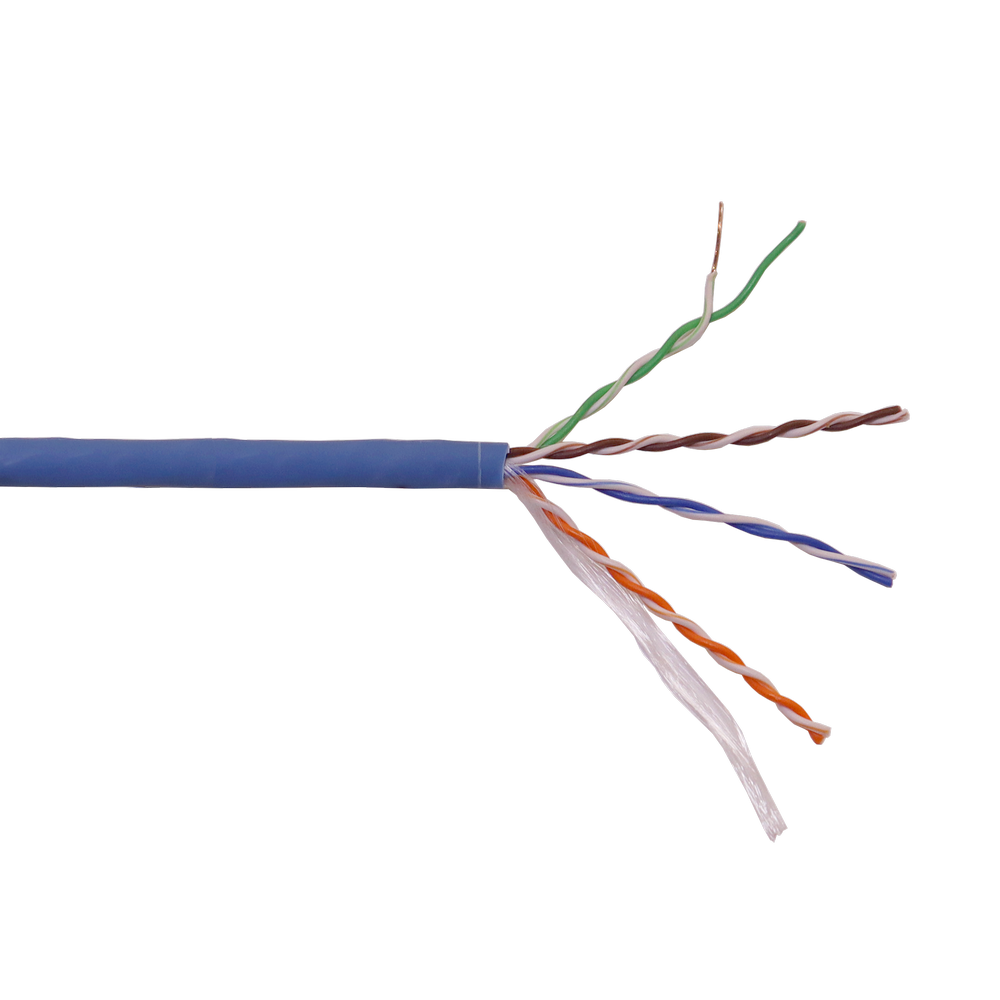 Кабель LANMASTER U/UTP, 4 пары, Кат. 5E, 350 МГц, LSZH, нг(А)-HF, черный, 305 м__