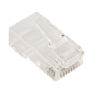 Коннектор RJ45 тип EZ, 8P8C, UTP, Cat.5e, универсальный, покрытие 50 микрон,100 шт.