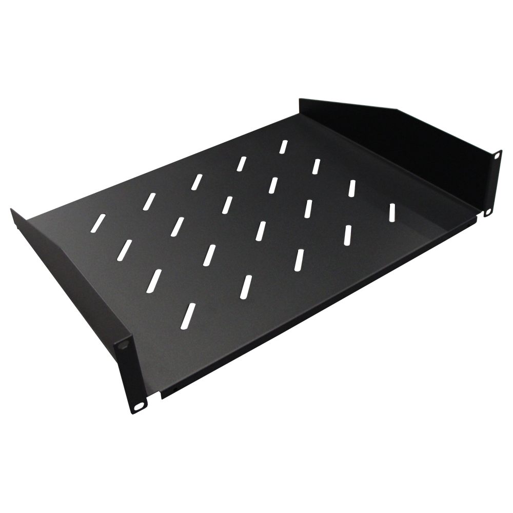 Полка фронтальная, глубина 350 мм, 1U, нагрузка - 18 кг