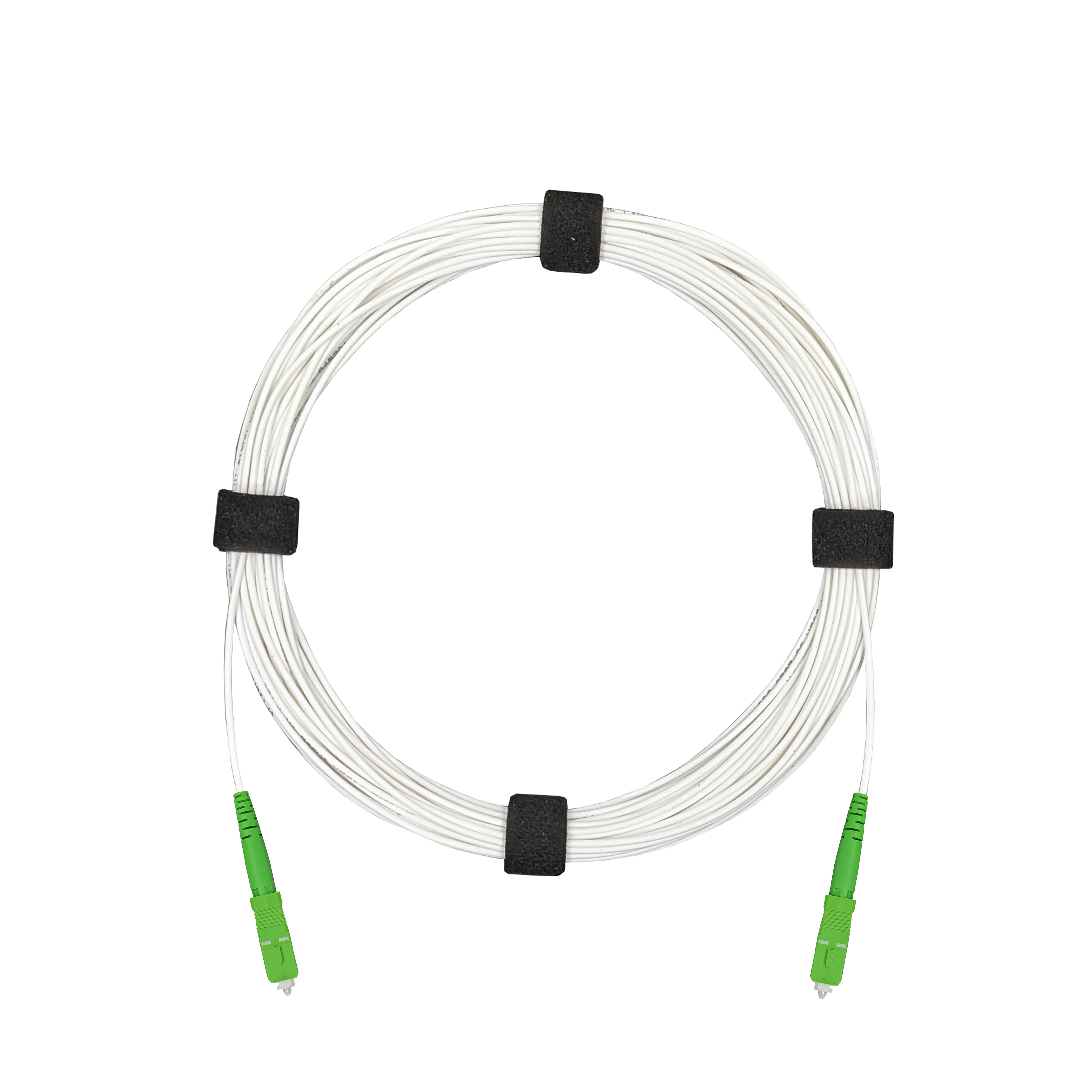 Патч-корд оптический SC/APC-SC/APC SM (G657.A1) 2mm SX LSZH 4 м