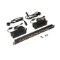 Панель POE 19", 16 портов, с двумя блоками питания 48V, 120W