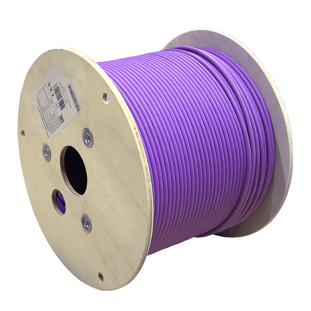 Кабель LANMASTER U/UTP, 4 пары, Кат. 6A, с перегородкой, LSZH, нг(A)-HF, 305 м__