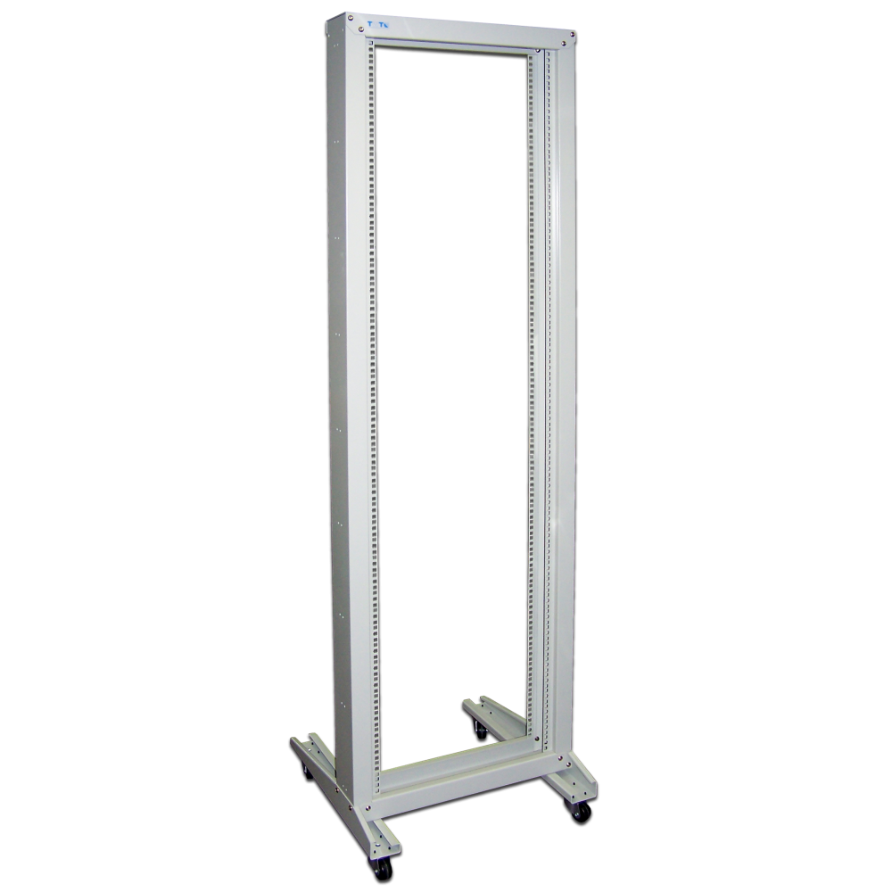 Стойка однорамная 47U, серая