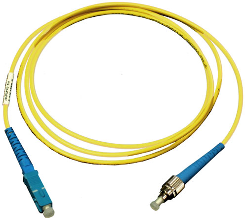 Патч-корд оптический LANMASTER, LSZH, дуплексный, SC/UPC-SC/UPC, SM OS2, 15 м