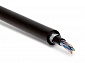 Кабель UUTP4-C5E-S24-ARM-OUT-PE/PE-BK UTP 4 пары внешний Hyperline Cat.5e  24 AWG одножильный бронированный