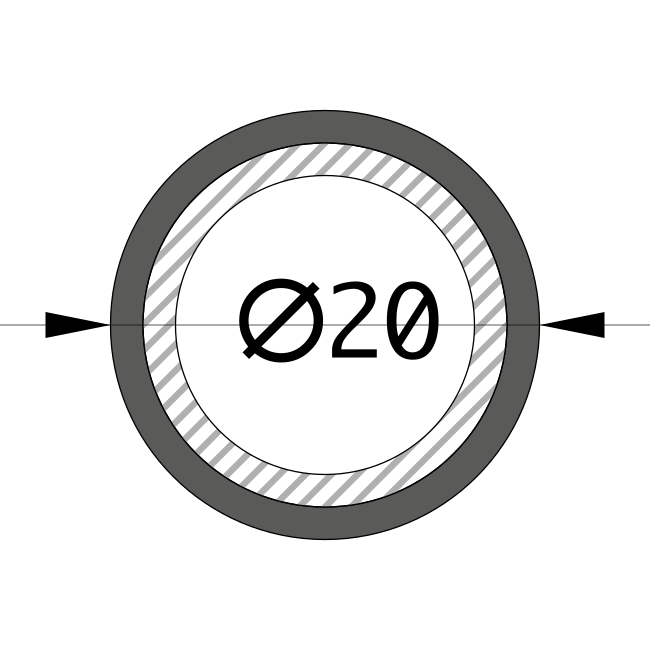 Металлорукав Р3-ПР-ЦХ-20 (50м/уп) 