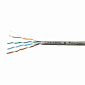 Кабель витая пара кат. 5е SkyNet Premium UTP, внутренний, 4x2x0.51 Cu, PVC, серый