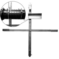 Устройство для подвеса муфт и запаса оптического кабеля УПМК-4, без планки