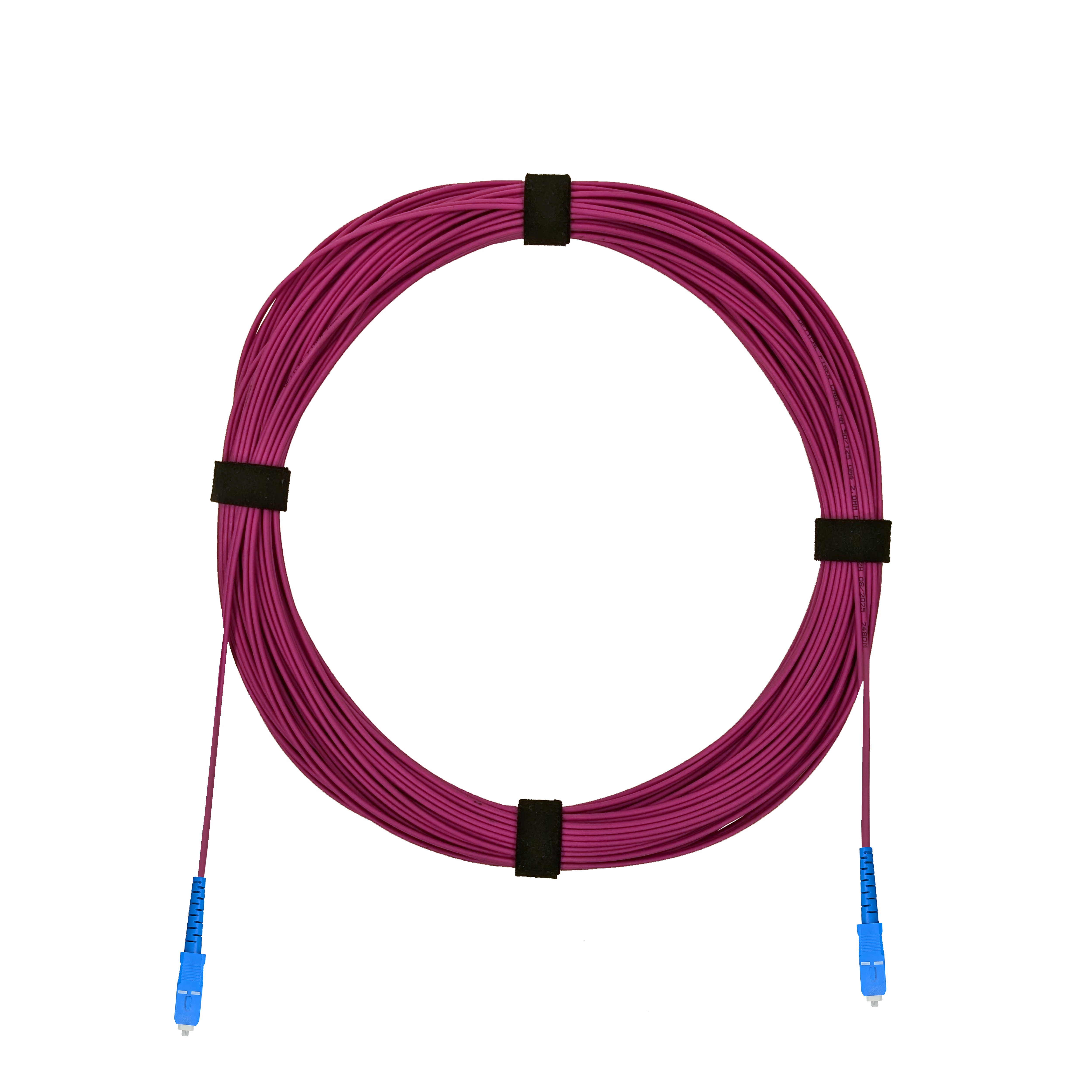 Патч-корд оптический SC/UPC-SC/UPC MM (OM4) 2mm simplex LSZH,  60 м.