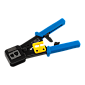 Обжимной инструмент для коннекторов типа EZ, 4P, 6P, 8P, с храповым механизмом