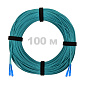 Патч-корд оптический SC/UPC-SC/UPC MM (OM3) 3mm duplex LSZH,  100 м.