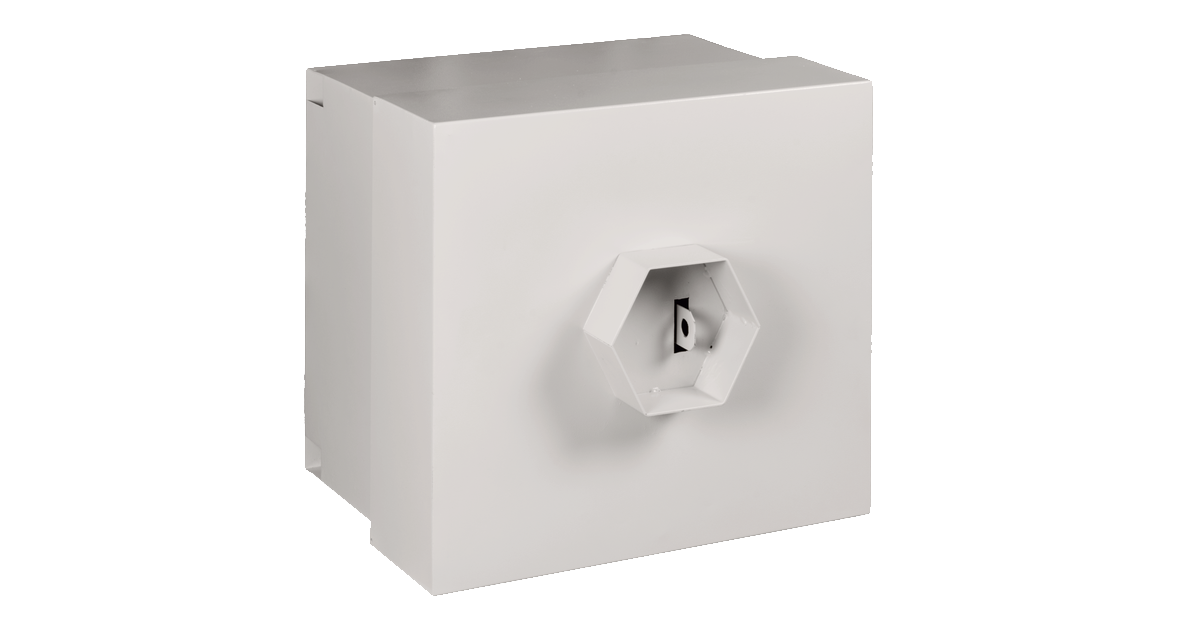 Настенный антивандальный шкаф, 9U, Ш562хВ556хГ506мм, с замком ВС4 Арико, серый__