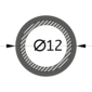 Металлорукав Р3-ЦА-12 (100м/уп) 