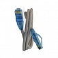 Патч-корд PC-LPM-UTP-RJ45-RJ45-C6-1M-LSZH-GY UTP cat.6 RJ-45 LSZH 1 метр Hyperline
