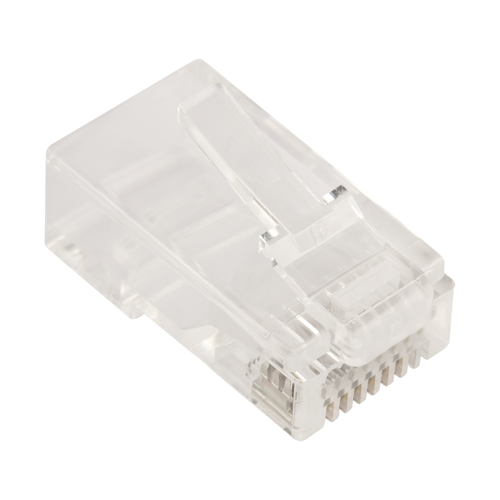Коннектор RJ45 тип EZ, 8P8C, UTP, Cat.6, универсальный, покрытие 50 микрон,100 шт.