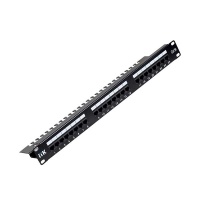 Патч-панель 19" 1U cat.5e 24 порта RJ45 UTP ITK