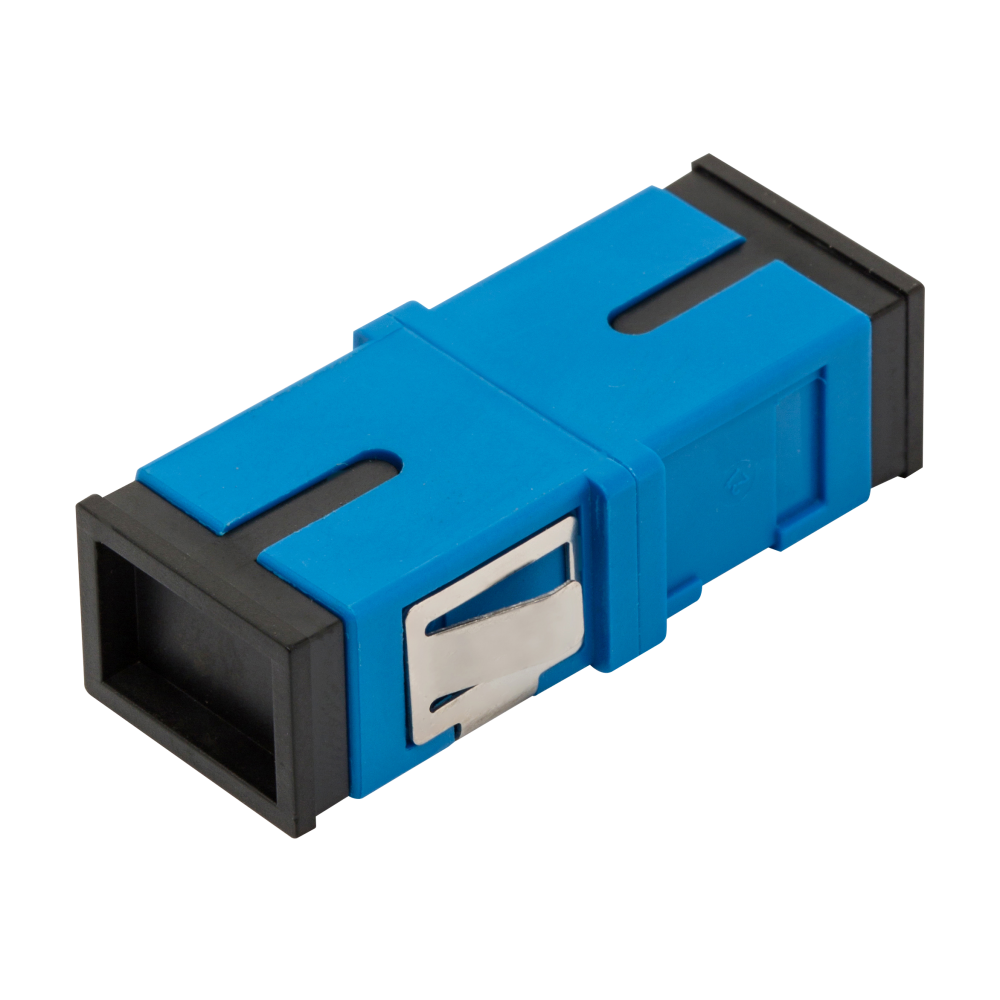 Адаптер оптический LANMASTER SC без фланцев, OM3, симплексный__