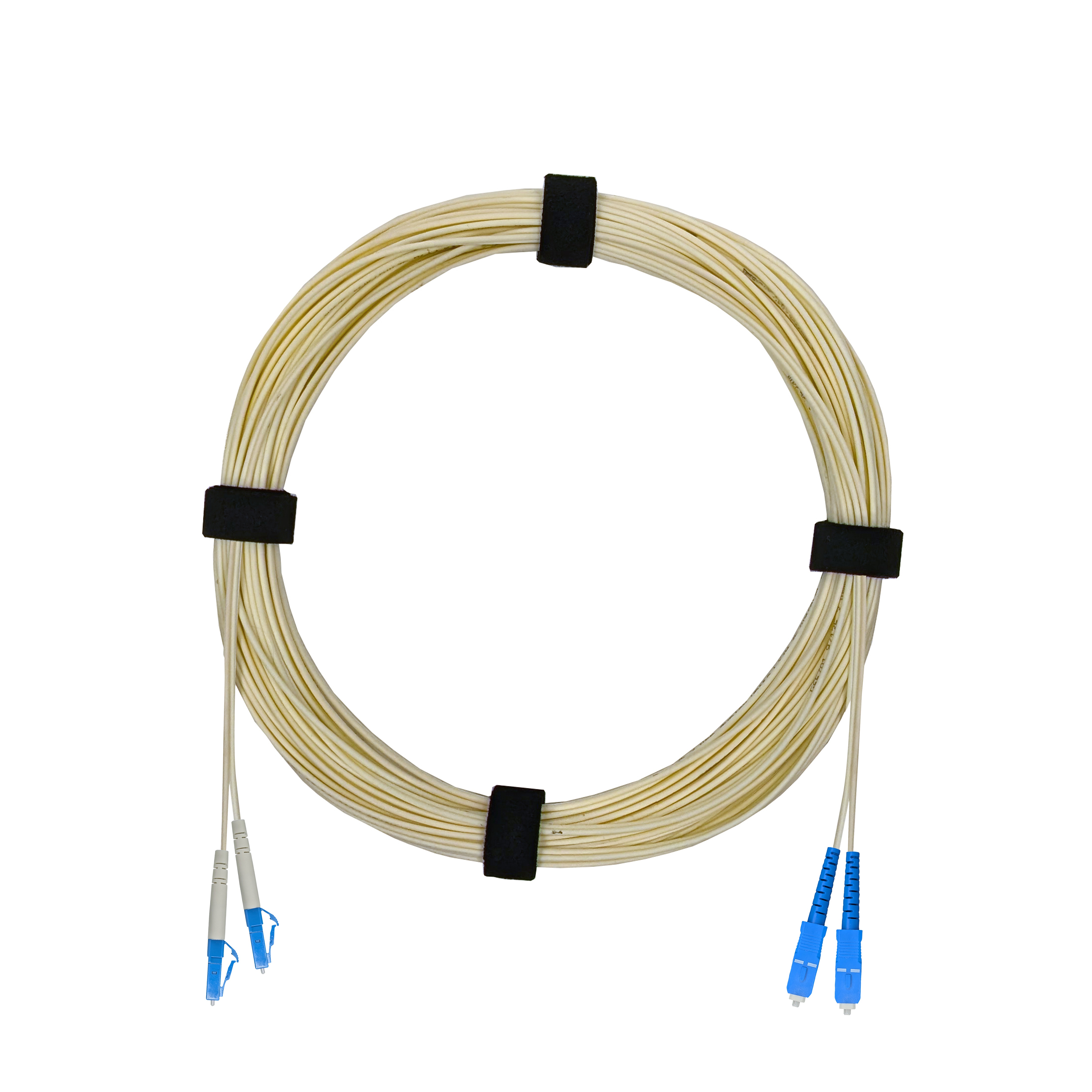 Патч-корд оптический LC/UPC-SC/UPC SM (G657.A2) 3mm DX LSZH 2 м