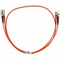 Патч-корд оптический LANMASTER, дуплексный, SC/PC-ST/PC, OM3, LSZH, 2.0 м