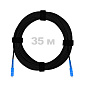 Патч-корд оптический FTTH диэлектрик FRP, G.657 LSZH 2SC/UPC, черный 35 м