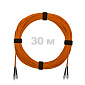 Патч-корд оптический армированный бронированный FC/UPC-FC/UPC MM (OM2) Duplex 2.0mm LSZH, 30 м.